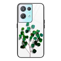 Nouveau lancement coeur fleur coque de téléphone couverture de téléphone en verre pour Oppo Reno8 5G coques de téléphone girly
