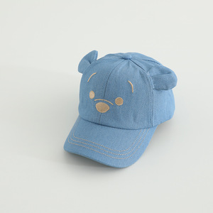 Gorra de béisbol para niños, diseño de oso vaquero, protección <span class=keywords><strong>solar</strong></span>, la más vendida. - Product Image 5