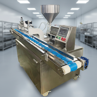 Nouvelle machine à injecter la crème et la confiture en acier inoxydable à 6 buses pour pain, croissants et pâtisseries