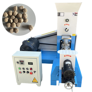 Machines d'extrudeuse de fabrication de granulés pour l'alimentation de poisson flottant de chien de chat de poulet - Product Image 1