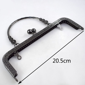 Meetee Bf012 20.5Cm Tự Làm Túi Bộ Dụng Cụ Khung Ví Hôn Clasp May Chân Đế Vuông Nổi Hướng Dương Túi Xách Xử Lý - Product Image 2