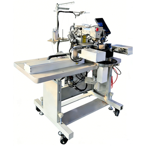 Machine à coudre industrielle entièrement automatique programmable à lit plat pour ourlets de sous-vêtements, haute productivité - Product Image 3