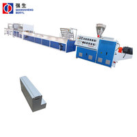 Persiana de PVC/UPVC/WPC completamente automática para ventanas, persianas de poste en T, fabricantes de máquinas para fabricar perfiles en China