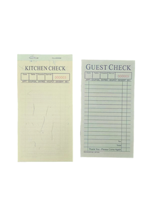 Khách kiểm tra cuốn sách nóng bán tùy chỉnh nhà hàng đơn chủ 100% tinh khiết bột gỗ 10000 sách 48g-70g - Product Image 4