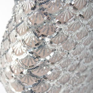 Nuovo Abito da Sera Elegante per Donna, Modesto e Casual, <span class=keywords><strong>in</strong></span> Tessuto Jersey Elasticizzato di Lusso, Sexy Senza Spalline e Aderente - Product Image 5