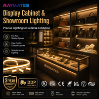 Bande LED COB personnalisée UL ETL 24V, bande LED COB flexible à découpe libre pour plafond, armoire, cuisine, décoration intérieure et commerciale