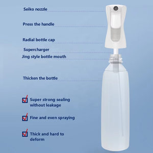 Botella pulverizadora continua de alta presión PET al por mayor de fábrica botella pulverizadora con logotipo personalizado - Product Image 6