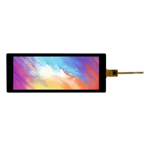 Bar Type 6.8 Inch 480*1280 MIPI Interface 500nits Brightness IPS 6.86" TFT LCD Module For Integrated Stove LCD display