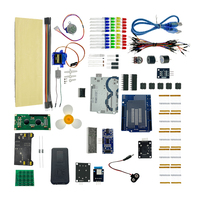 Kit de Electrónica Todo en Uno para Principiantes, Placa UNO R3, Protoboard, LEDs, Resistencias para Educación STEM, Laboratorio Escolar