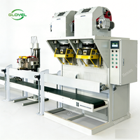 Machine d'emballage automatique électrique à commande PLC pour le remplissage et la fermeture de matériaux en flocons, ensacheuse de plastique pour les industries chimiques et alimentaires