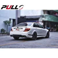 Kit de carrosserie en plastique ABS pour pare-chocs de voiture de haute qualité pour Benz classe C W204 (2010-2014) mise à niveau vers C63 AMG Bodykit