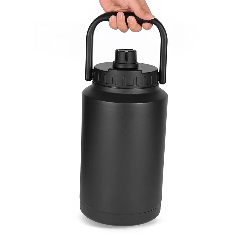 Northfox Hot 2500ml stainless steel outdoor picnic 128oz water jug growler jug with large capacity vacuum flask