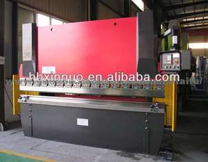 Machine de découpe et de pliage de tôles en acier inoxydable CNC synchronisée hydrauliquement 63t/3200mm avec roulement, haute précision, nouvelle pompe à moteur - Product Image 2