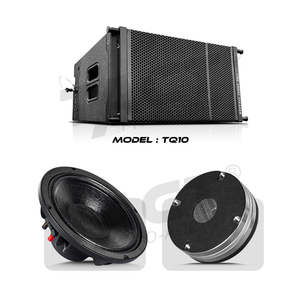 Duy nhất 10 inch hoạt động dòng mảng Loa Hệ thống Loa di động đặt cho nhà thờ hiển thị dự án - Product Image 2