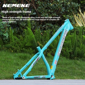 <span class=keywords><strong>Cadre</strong></span> de vélo de qualité compétition Kemeke Design en alliage léger avec absorption des chocs universelle monobloc pour VTT BMX - Product Image 3