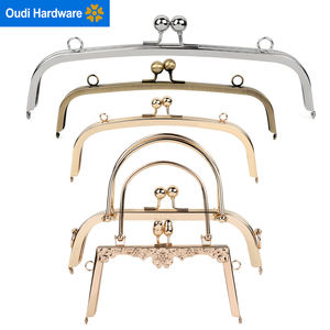 Accessoires et Pièces de Sacs à Main : Cadre Métallique de Fermoir Baiser Personnalisé pour Pochette et Sac à Main Femme - Product Image 2