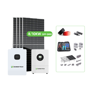 ระบบพลังงานแสงอาทิตย์สำหรับบ้านแบบออฟกริด ระบบพลังงานแสงอาทิตย์ 3kw 5kw 8kw ระบบโซลาร์เซลล์ 5000w สำหรับใช้ในบ้าน รุ่น SWS10W-SPI-OFF ระบบออฟกริด - Product Image 3