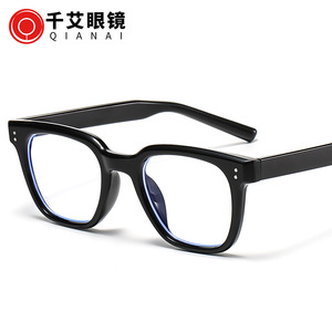 Montures de lunettes anti-lumière bleue rectangulaires pour femmes Qianai, monture complète, verres en acétate N5 6280, origine Taizhou - Product Image 3