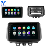 Pour Hyundai Tucson 2018 Android 10.1 Autoradio GPS Navi Lecteur DVD Commande vocale Écran tactile 10.1 pouces WiFi BT SWC DSP
