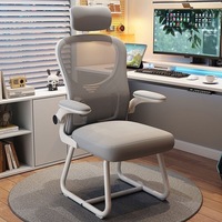 Chaise de conférence à trépied en acier avec accoudoirs réglables, mobilier de bureau, design confortable pour une assise prolongée, vente chaude
