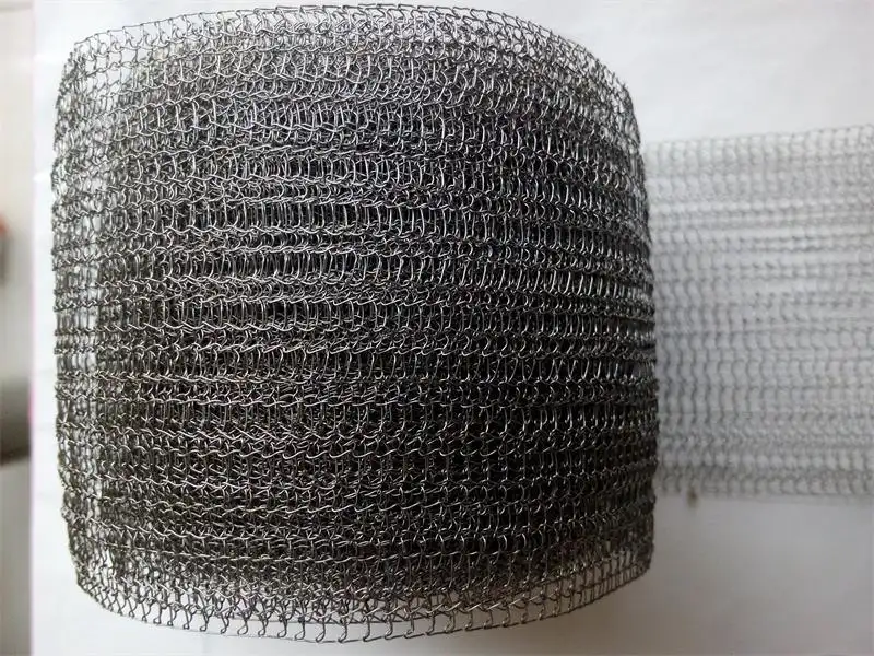 inconel 600 601 718 inconel knitted filter mesh