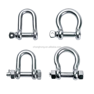 Tùy chỉnh các loại khác nhau của thép không gỉ xiềng xích Châu Âu JIS U.S. Loại Nâng Neo còng nặng Bow Dee còng - Product Image 1