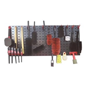Rak <span class=keywords><strong>Display</strong></span> gantung banyak kegunaan, Pegboard plastik tahan lama NBT grosir untuk penyimpanan alat garasi alat pembersih mobil - Product Image 4