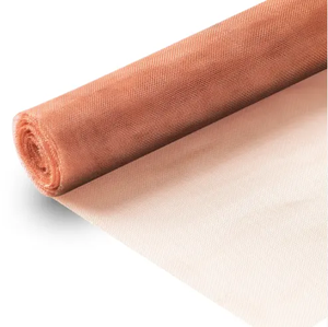 Malla de cobre puro de 0.999 Cu, blindaje <span class=keywords><strong>RFI</strong></span> antibacteriano, aplicaciones científicas - Product Image 4
