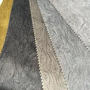 Liên Kết In Siêu Mềm Micro Velvet Tissus Velours Canape Trang Chủ Dệt Vải Bọc Cho Sofa