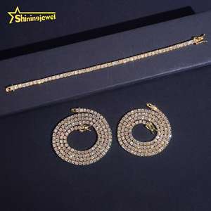 Spedizione Rapida da Magazzino USA, Collana Tennis Iced Out VVS Moissanite Certificata GRA, Gioielli Hip Hop con Tester per Diamanti - Product Image 2