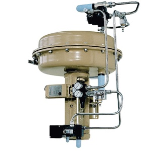 Régulateurs de pression Samson 3271 avec positionneur de vanne Samson 3730, fournisseur de vannes de commande en stock - Product Image 1