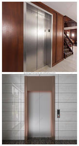 Desain modis 800kg 1000kg rumah Lift Villa traksi tanpa roda gigi Rumah penumpang Lift Gantry Lift Villa Lift - Product Image 3