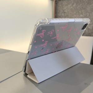 Funda Protectora para Tablet de TPU Transparente con Diseño de Patrón Personalizado Estilo Tri-Fold Ins para <span class=keywords><strong>iPad</strong></span> Pro 11 2024 2025 con Ranura para Lápiz - Product Image 2