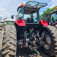 Tracteur à roues IH 1404 140HP 4WD d'occasion avec moteur, en bon état, pour exportations mondiales en agriculture