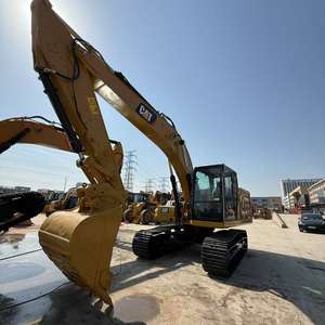 Ingeniería de construcción en buenas condiciones Excavadora hidráulica sobre orugas Caterpillar CAT 320C 320CL usada en buena calidad - Product Image 1