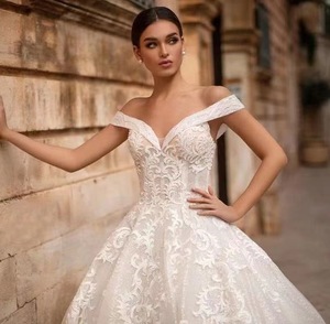 AL1404 2025 <span class=keywords><strong>Vestidos</strong></span> <span class=keywords><strong>de</strong></span> Novia Elegantes y Económicos al por Mayor, Hechos en China, Vestido Vintage Africano para Mujer, <span class=keywords><strong>Fiesta</strong></span> <span class=keywords><strong>de</strong></span> Bodas - Product Image 2