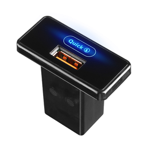 อะแดปเตอร์ชาร์จในรถยนต์แบบ USB 12V ช่องเดียว พร้อมระบบชาร์จเร็วและป้องกันไฟกระชาก - Product Image 1