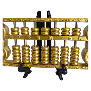 Ábaco de Latón Estilo Chino, Fundición Personalizada, Ruyi Auspicioso, Regalo de Buena Fortuna, Adorno para Empresa/Tienda, Inauguración de Hogares y Oficinas - Product Image 3