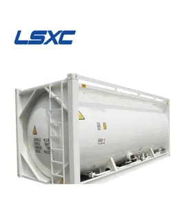 Tùy chỉnh bán buôn 20ft/40ft bột hạt Giao thông vận tải số lượng lớn xi măng ISO Tank container