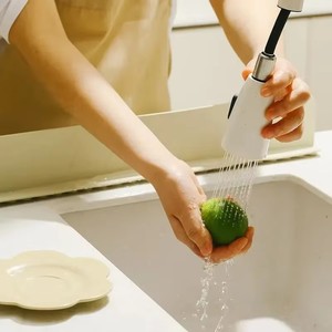 1 pièce Pare-éclaboussures en silicone pour évier de cuisine, barrière anti-éclaboussures étanche pour lavabo - Product Image 2
