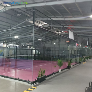 Pistas de Pádel Interiores Profesionales Directamente de Fábrica con Césped Artificial, Pista de Pádel Panorámica al Aire Libre para Gimnasio - Product Image 2
