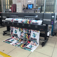 Máquina de Impresión Automática de Banners Flexibles por Sublimación con Cabezal XP600 y Tinta Eco Solvente
