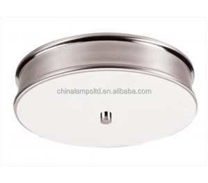 Contemporary Round <b>LED</b> Ceiling Lamp for Home Living Room Bedroom Hotel Metal Base <b>Surface</b> <b>Mounted</b> Indoor Use - Product Image 2