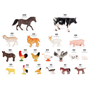 30 шт., игрушечные фигурки лошадей - Product Image 2