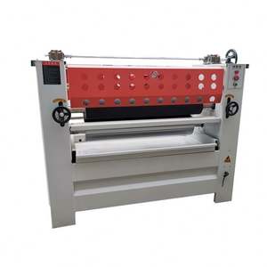 เครื่องเคลือบงานไม้แบบลูกกลิ้งสำหรับทาแผ่นวีเนียร์และกาวสำหรับทำประตูไม้และแผ่นไม้แบบลูกกลิ้งกาวหน้าเดียว - Product Image 5