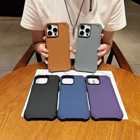 Coque de téléphone vierge en TPU pour iPhone 17 16 15 14 13 12 11 et Samsung M16 A56 A55 A50 A35 – Étui antichoc couleur unie style Mecha