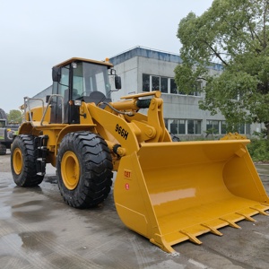 Chargeuse sur pneus d'occasion Cat 966H, faible nombre d'heures, d'origine japonaise, modèle classique robuste, efficace pour les carrières, la construction, etc. - Product Image 2