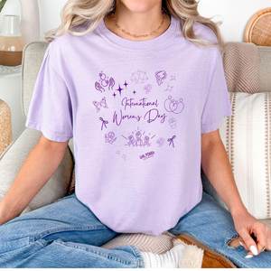 T-shirt Gia Mihn International Womens Day da donna, manica corta, cotone, casual, stampata, girocollo, vestibilità regolare, primavera estate - Product Image 3