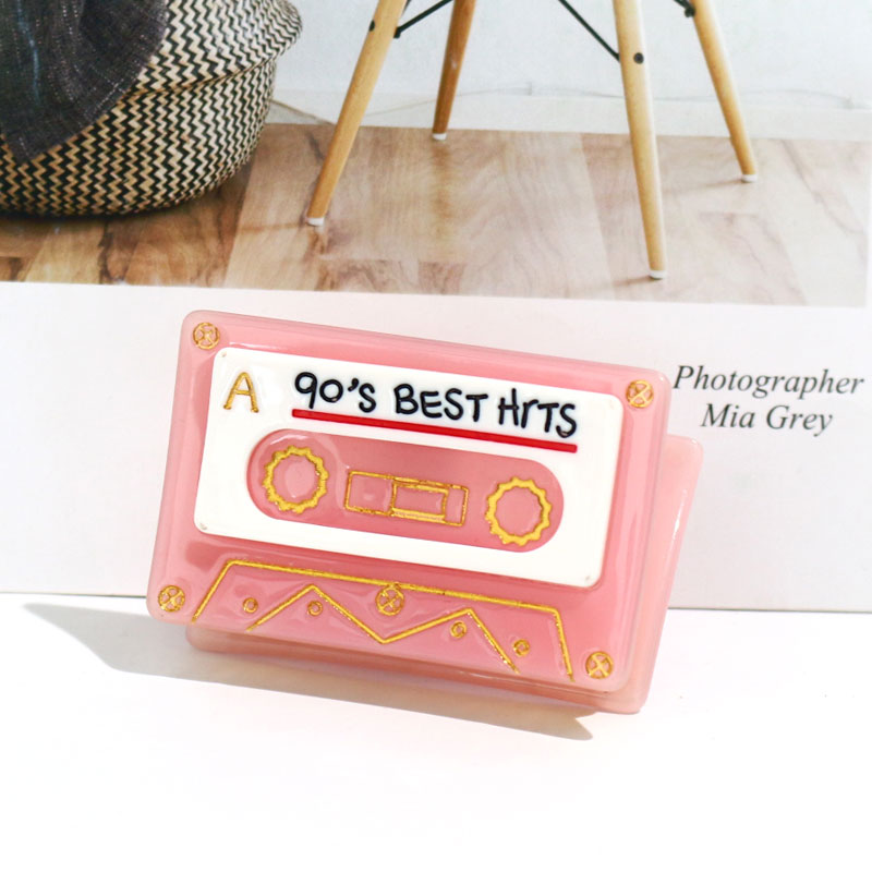 Оптовая продажа, Винтажные заколки для волос на заказ, заколка для волос в стиле 90-х, аксессуары, прямоугольные заколки из целлюлозы, ацетата, Классическая лента, заколка для волос