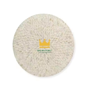 Vente en gros en vrac de sets de table modernes écologiques en nacre de 10 mm d'épaisseur pour la décoration de fêtes en plein air, bon prix, Vietnam - Product Image 1